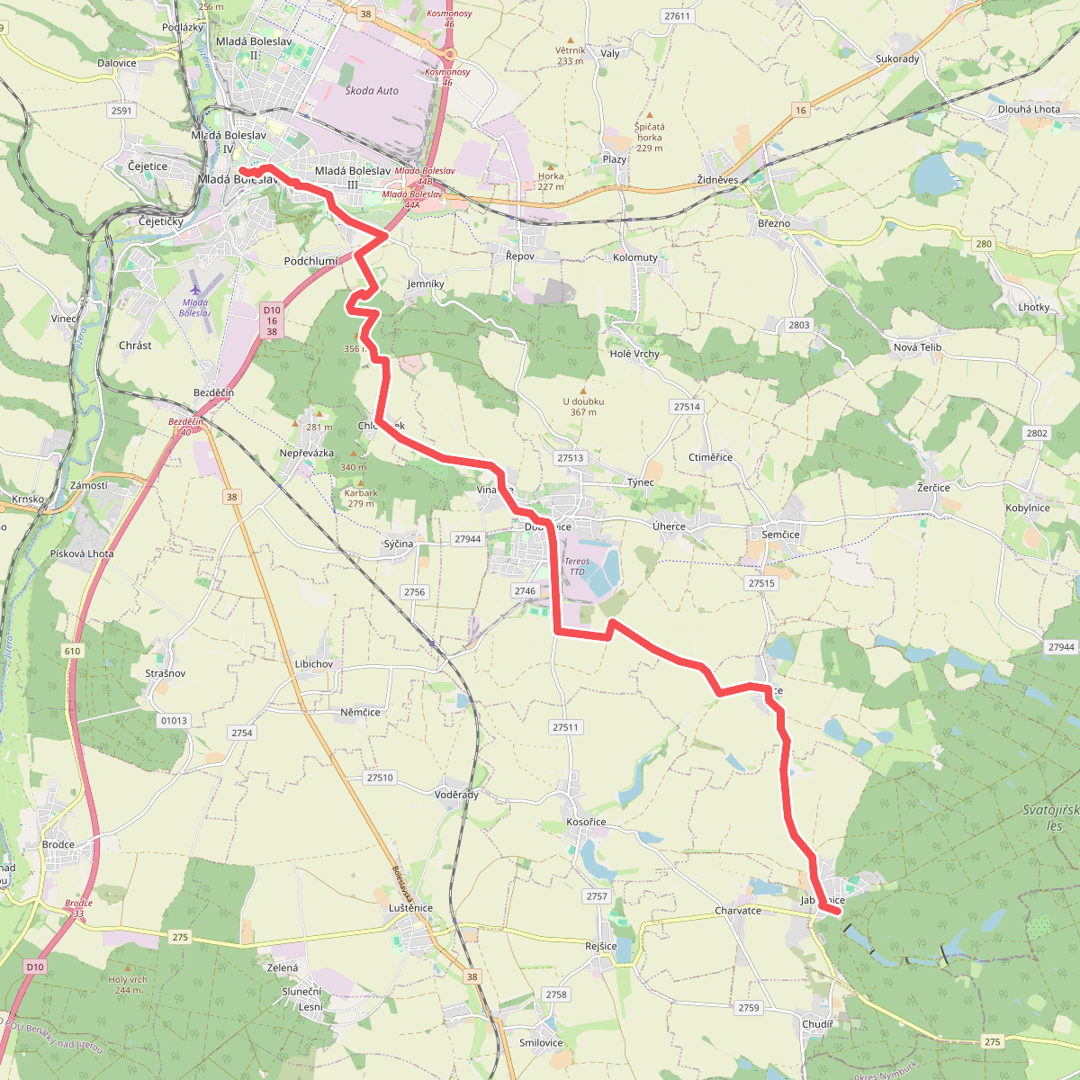 [Č] Mladá Boleslav - Jabkenice