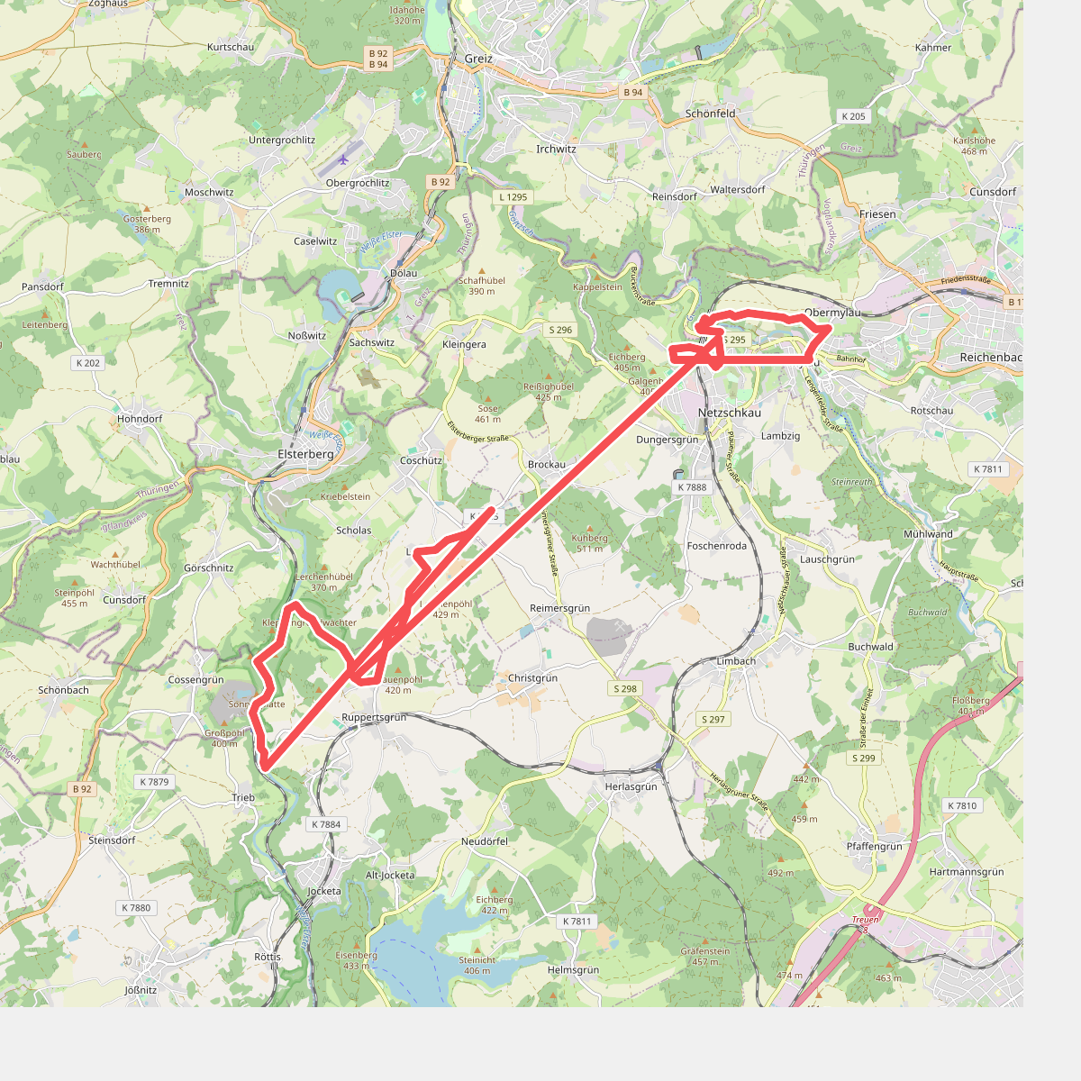 Fernwanderweg Erzgebirge-Vogtland