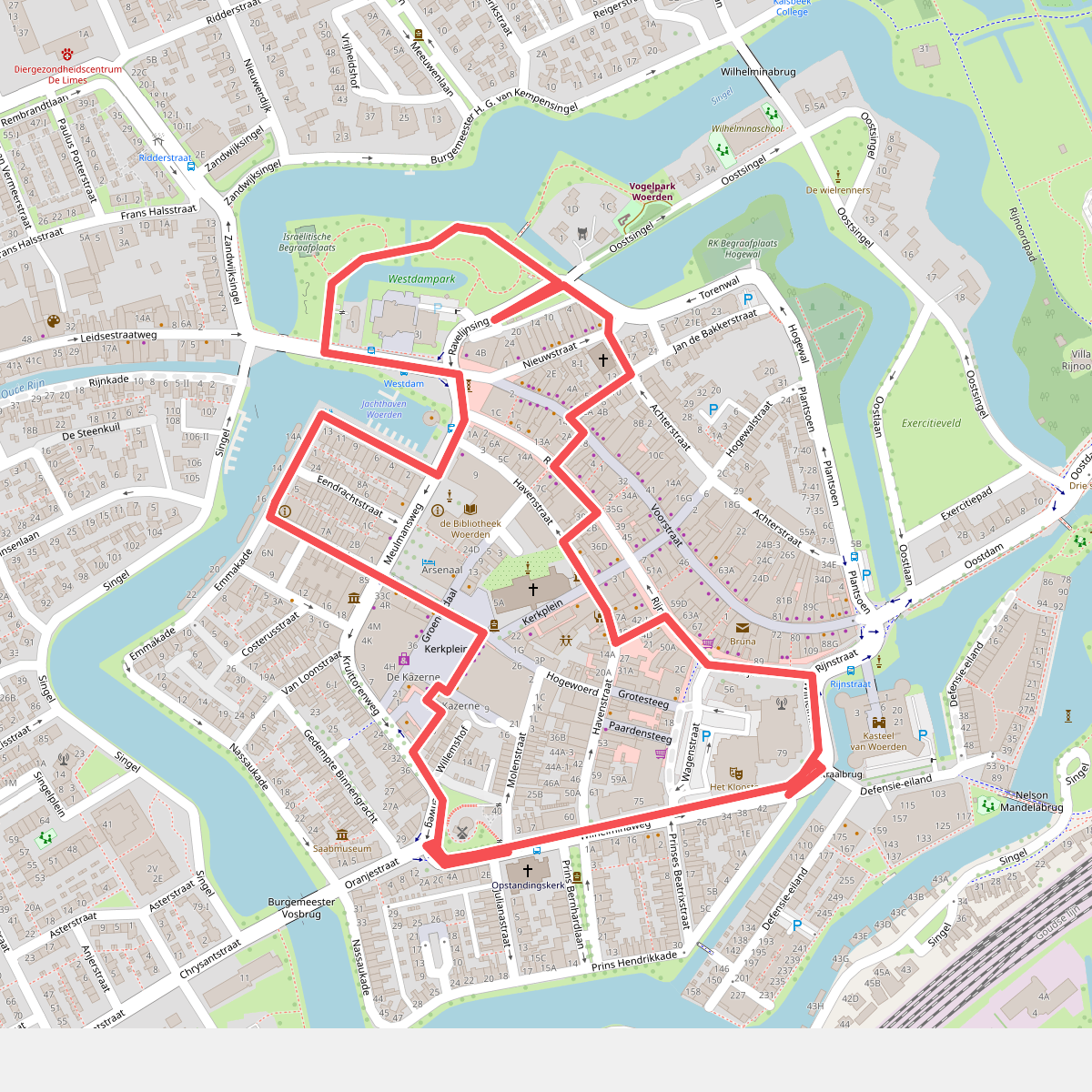 Historische stadswandeling Woerden