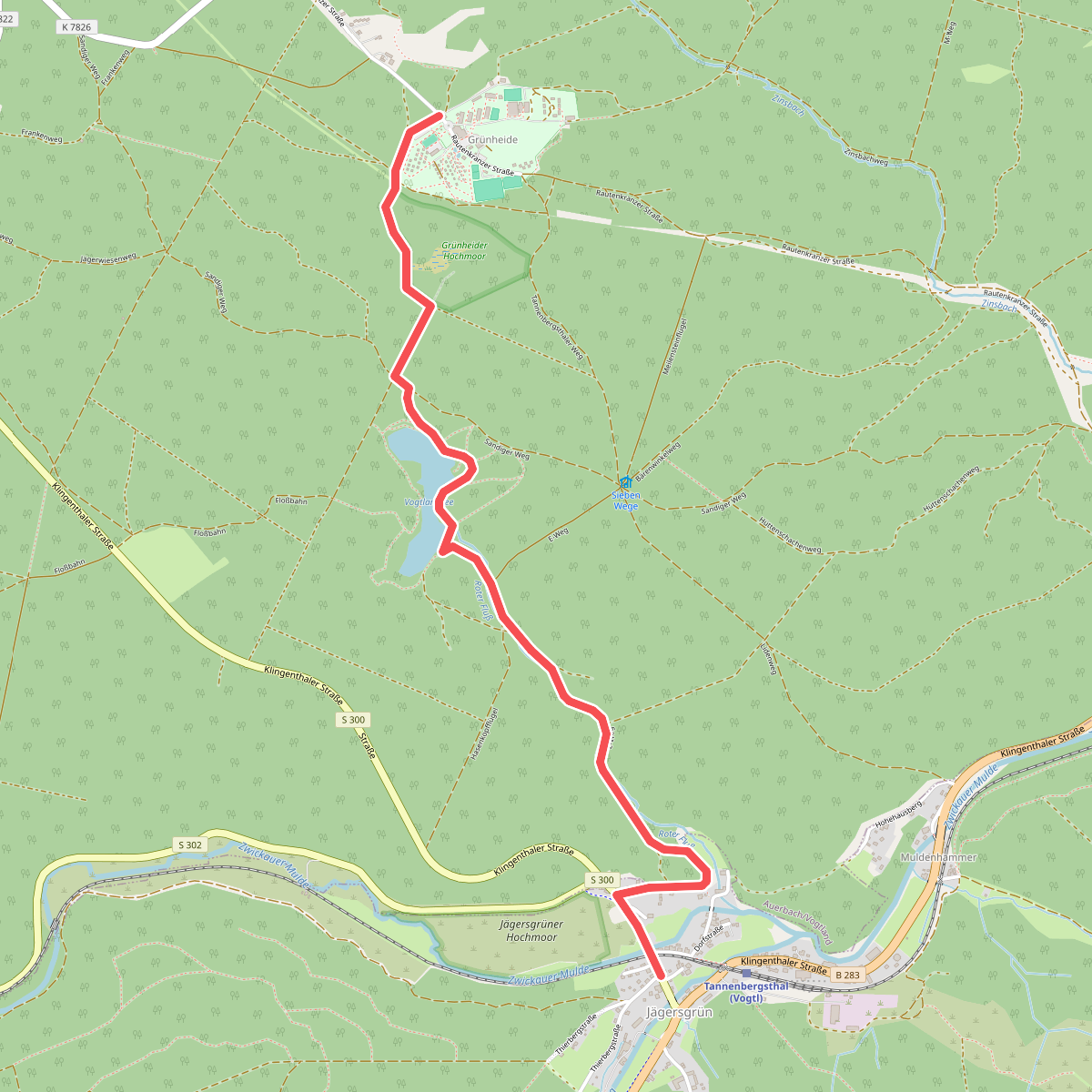 Ww Jägersgrün - Vogtlandsee - Grünheide