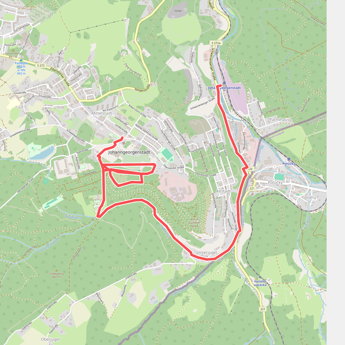 Bergbaulehrpfad Johanngeorgenstadt
