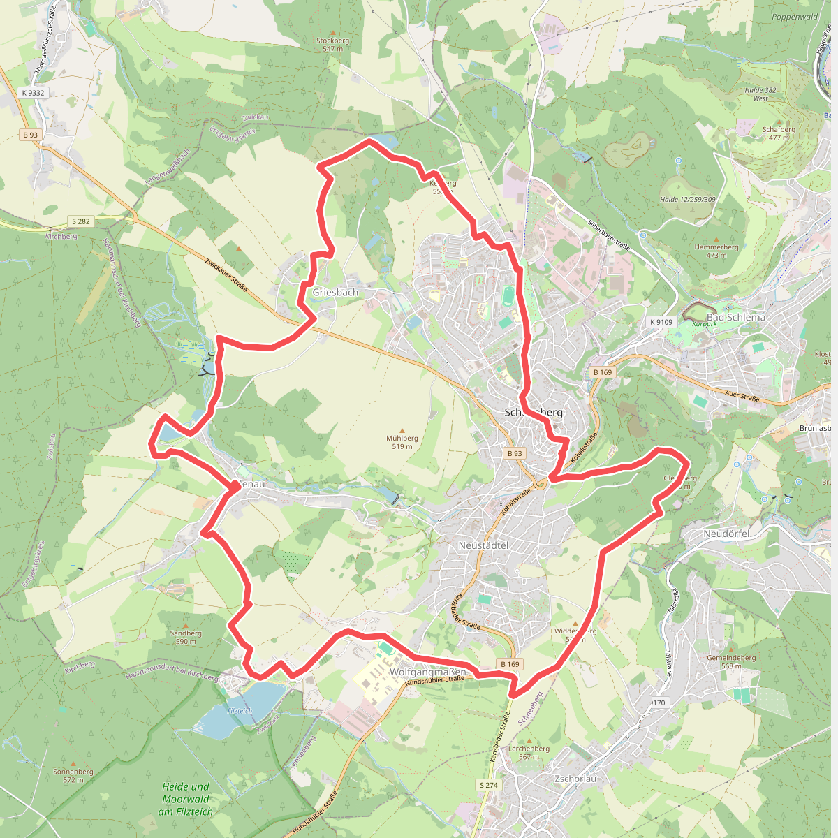Panoramaweg Schneeberg