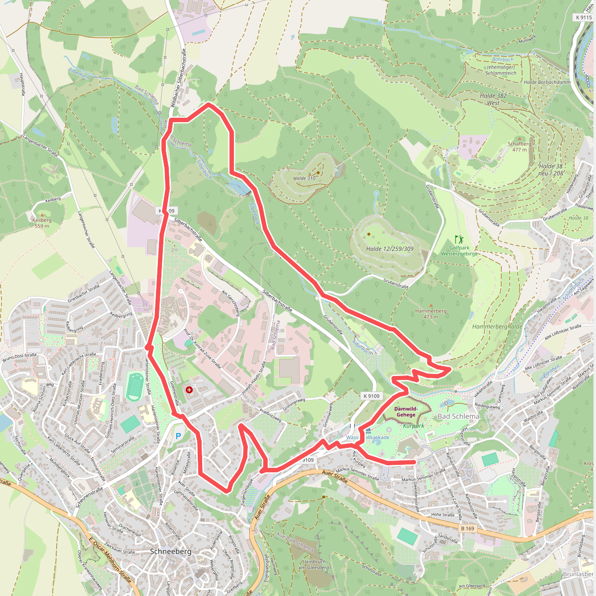 Planetenweg Schlema