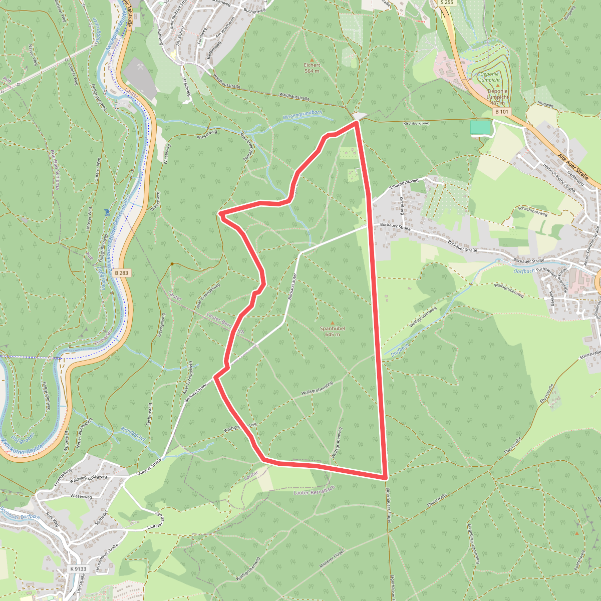 Rund um den Spanhübel