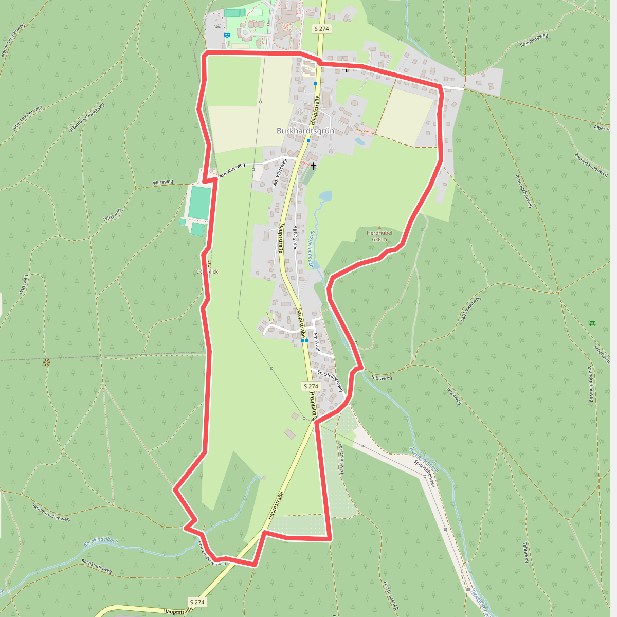 Rundwanderweg Burkhardtsgrün