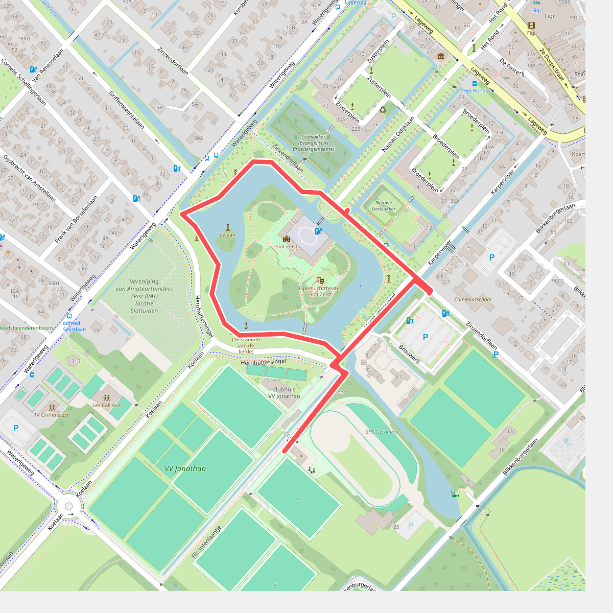 Kinderroute Slot Zeist