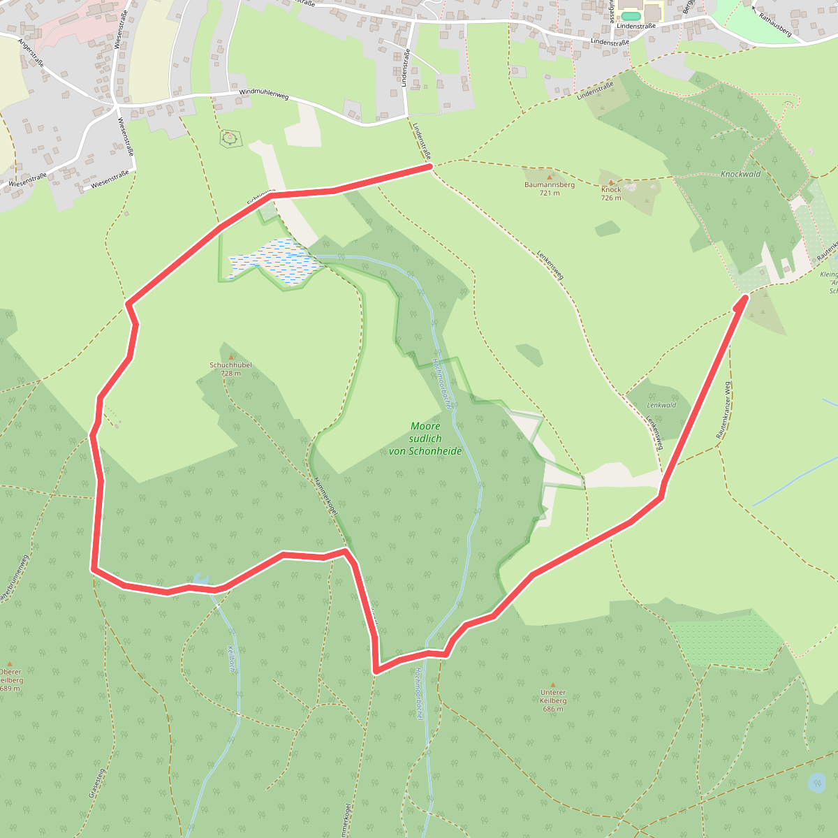 Wanderweg Historische Ski - Erweiterung 1