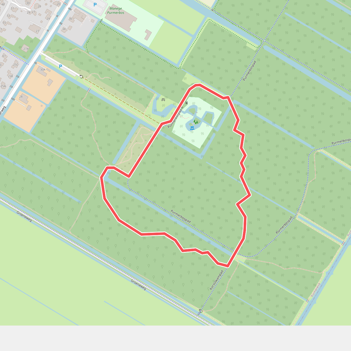 Wandelroute Het Phoenixpad