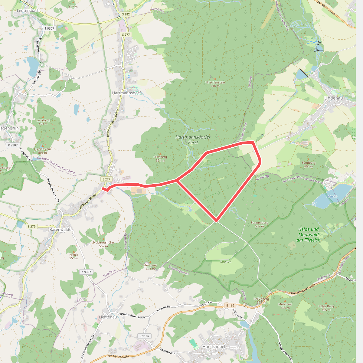 Ww Waldschänke Lindenau - Hartmannsdorf