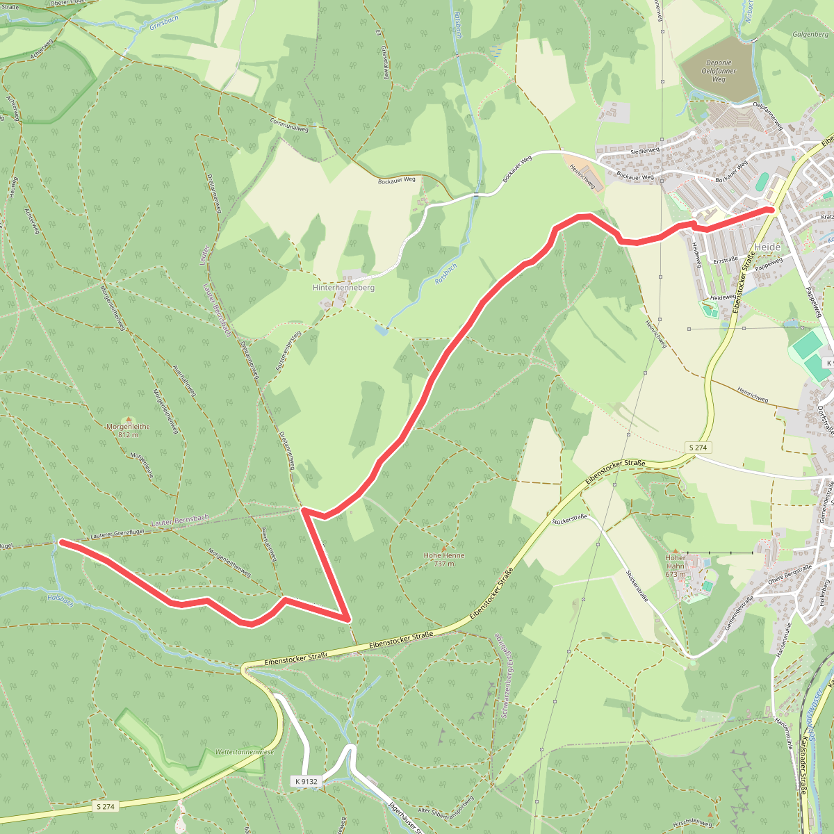 Bergbaulehrpfad Baumannsgraben