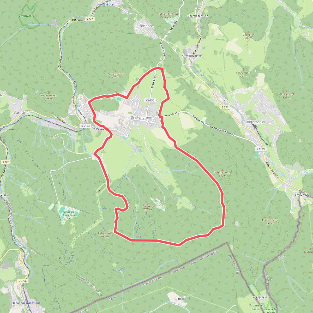 Der Panoramaweg durch Breitenbrunn