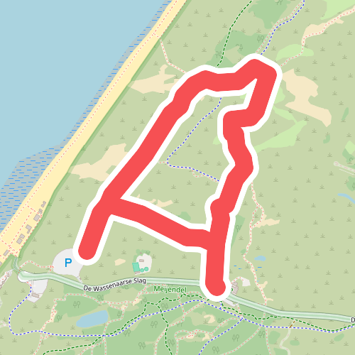 Wandelroute Dennerduin