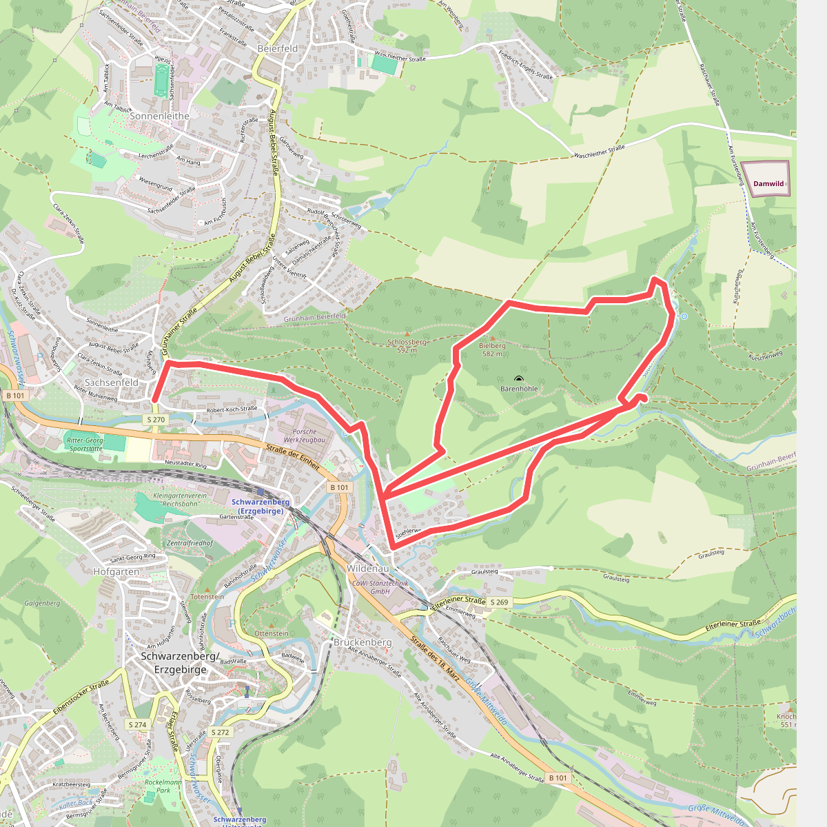 Bergbaulehrpfad Fröbe-Steig