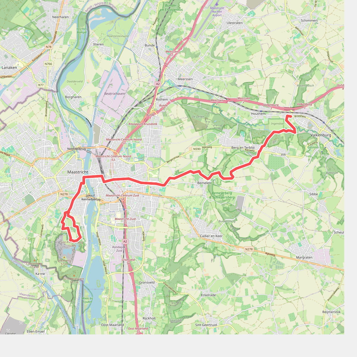 Strabeek - Sint Pietersberg · Pieterpad etappe 26