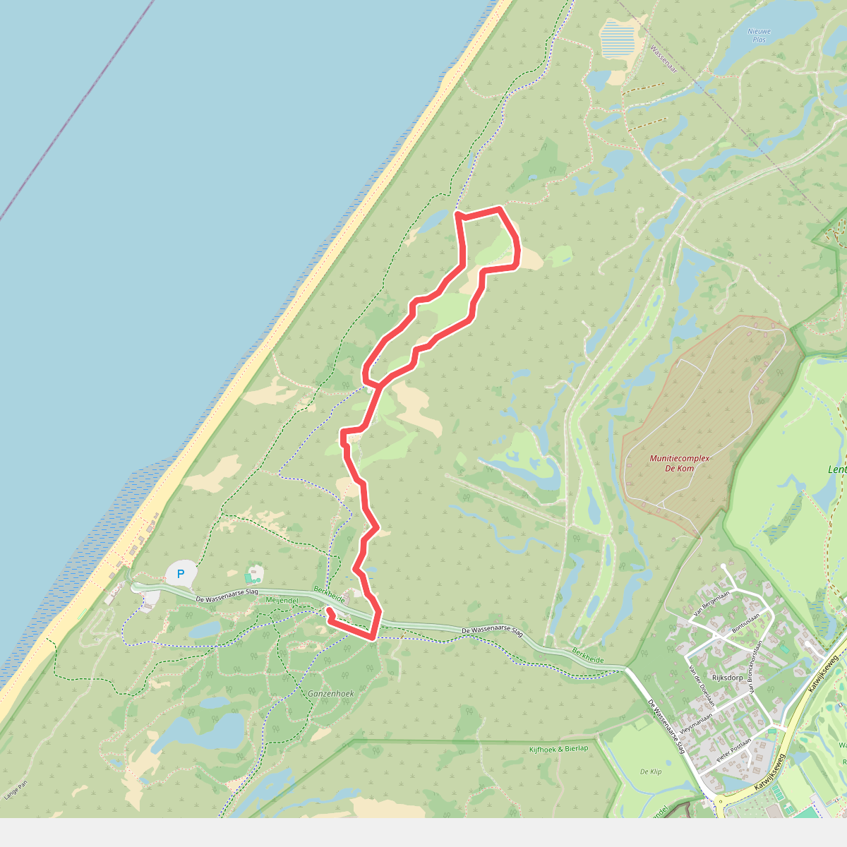 Wandelroute Laarzenpad Hollands Duin