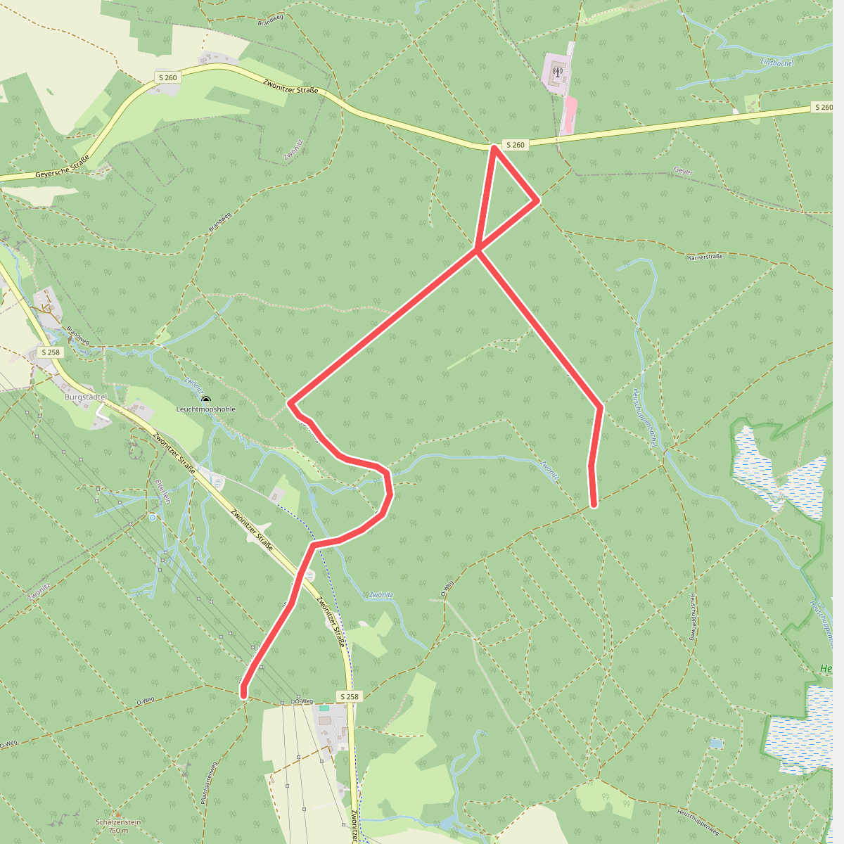 Anbindung Königstanne