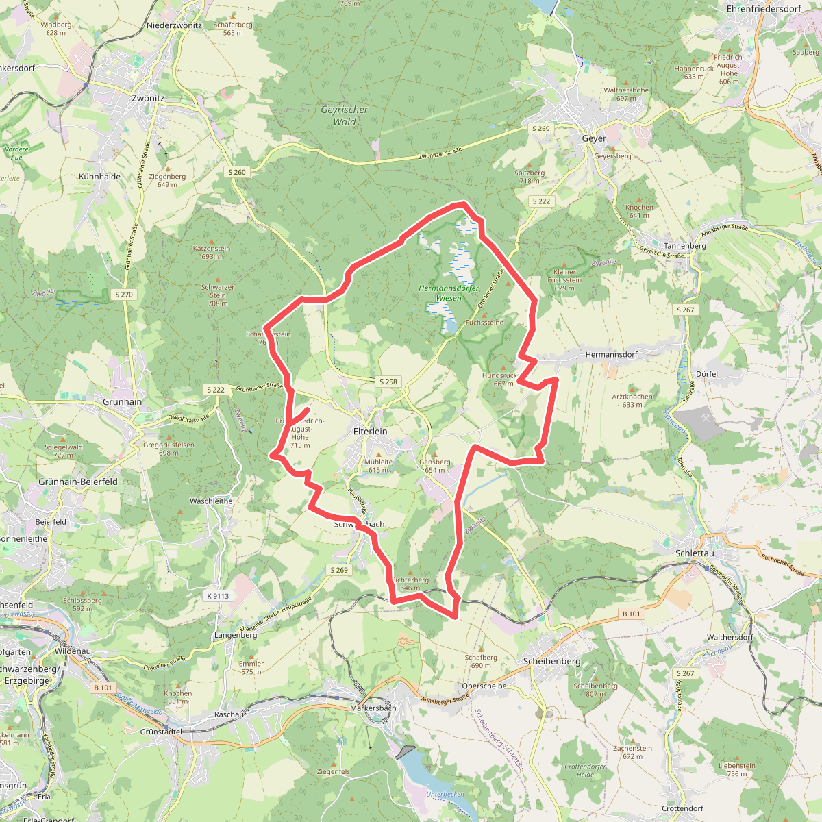 Grosse Panoramarunde Elterlein