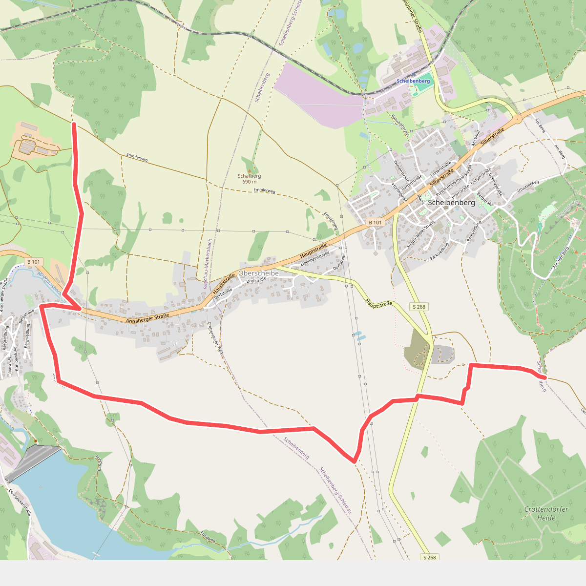 Ww Emmler - Markersbach- Fuß des Scheibenberges