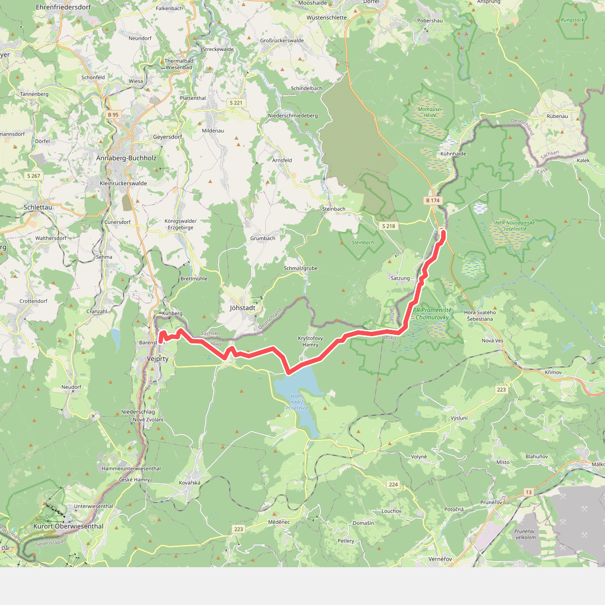 [M] Vejprty - Pohraničí (CZ/D)