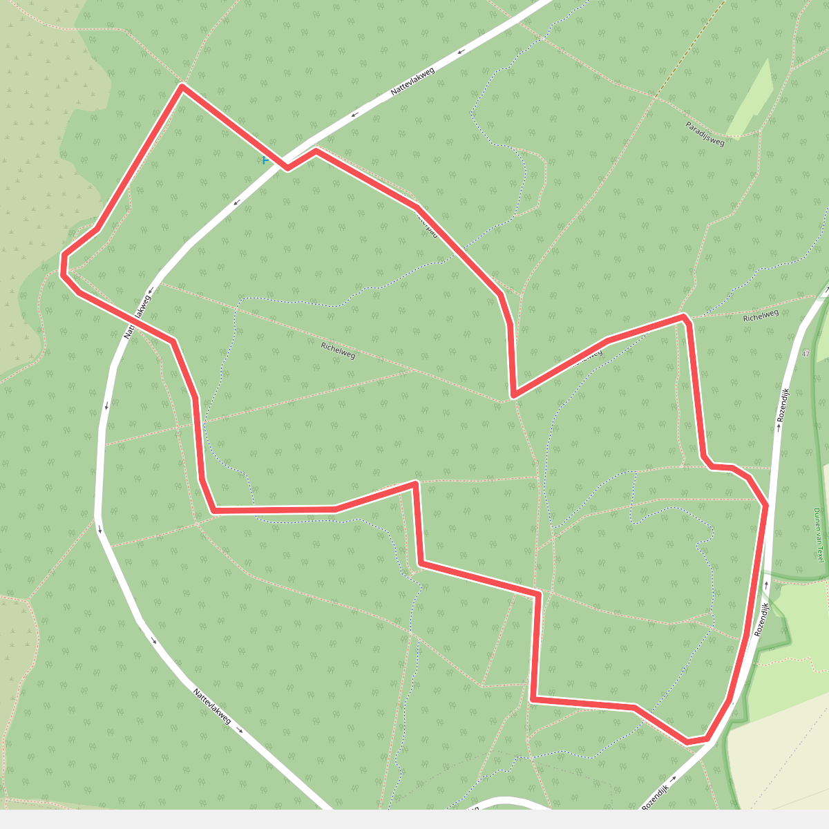 Wandelroute Het Geheim