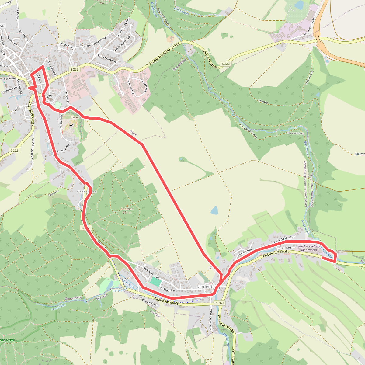 Kulturmeile Geyer-Tannenberg