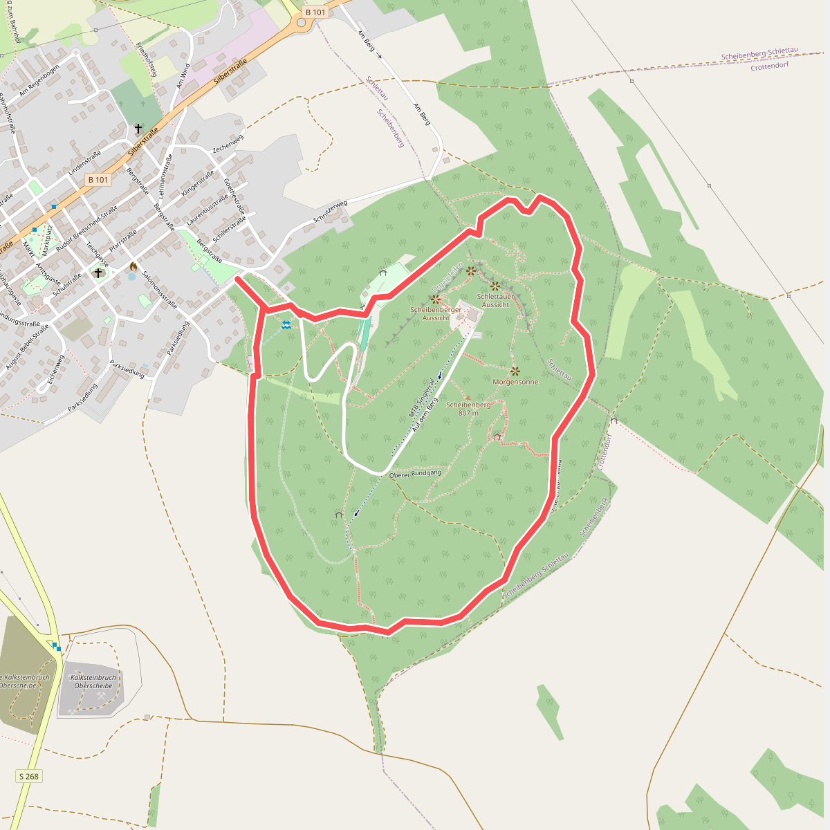 Unterer Bergrundgang