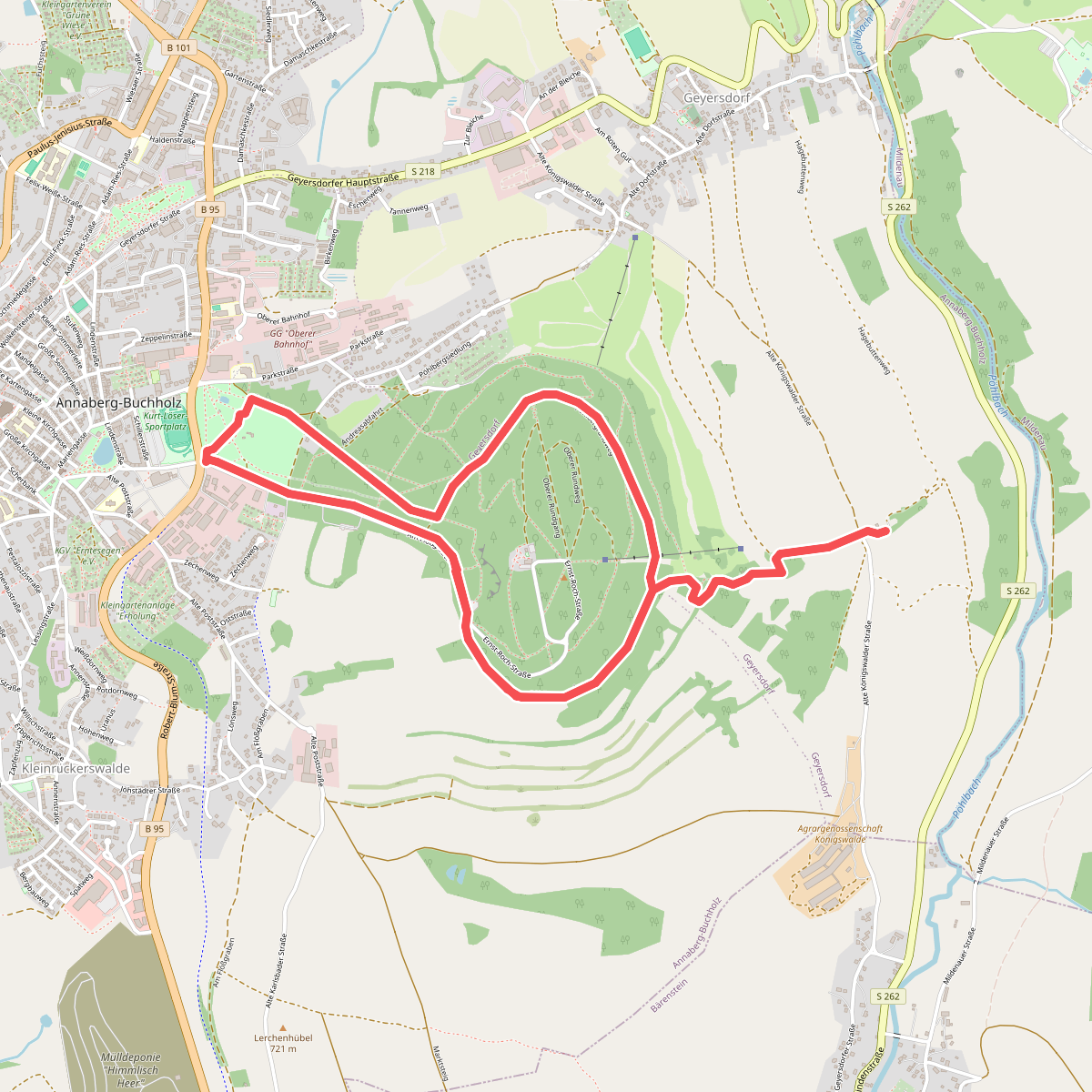 Bergbaulehrpfad Annaberg Am Pöhlberg