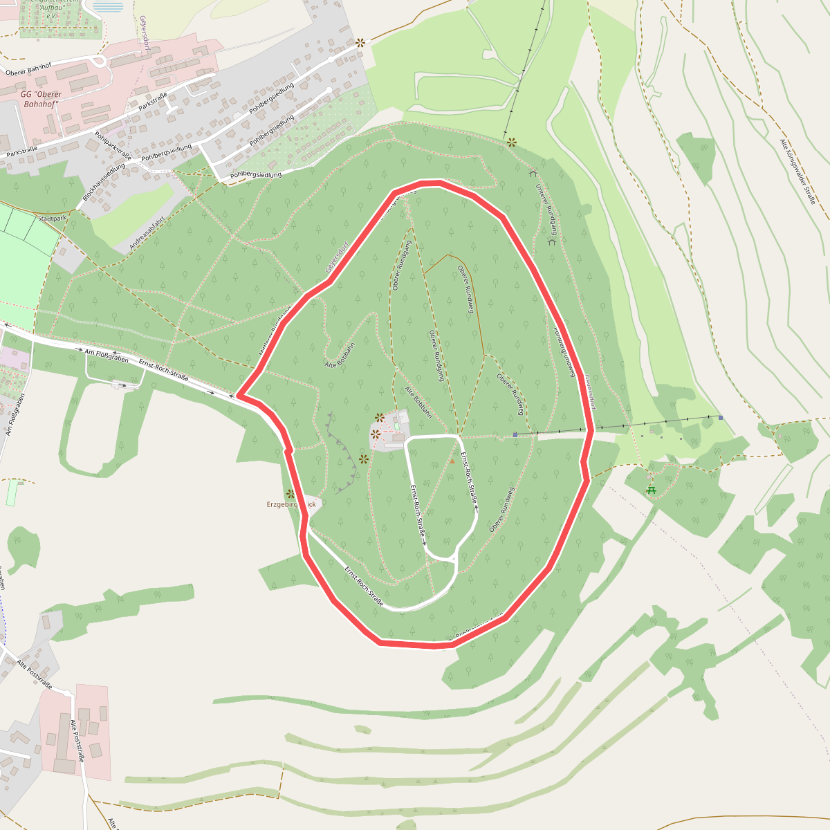 Wanderweg Mittlerer Rundgang