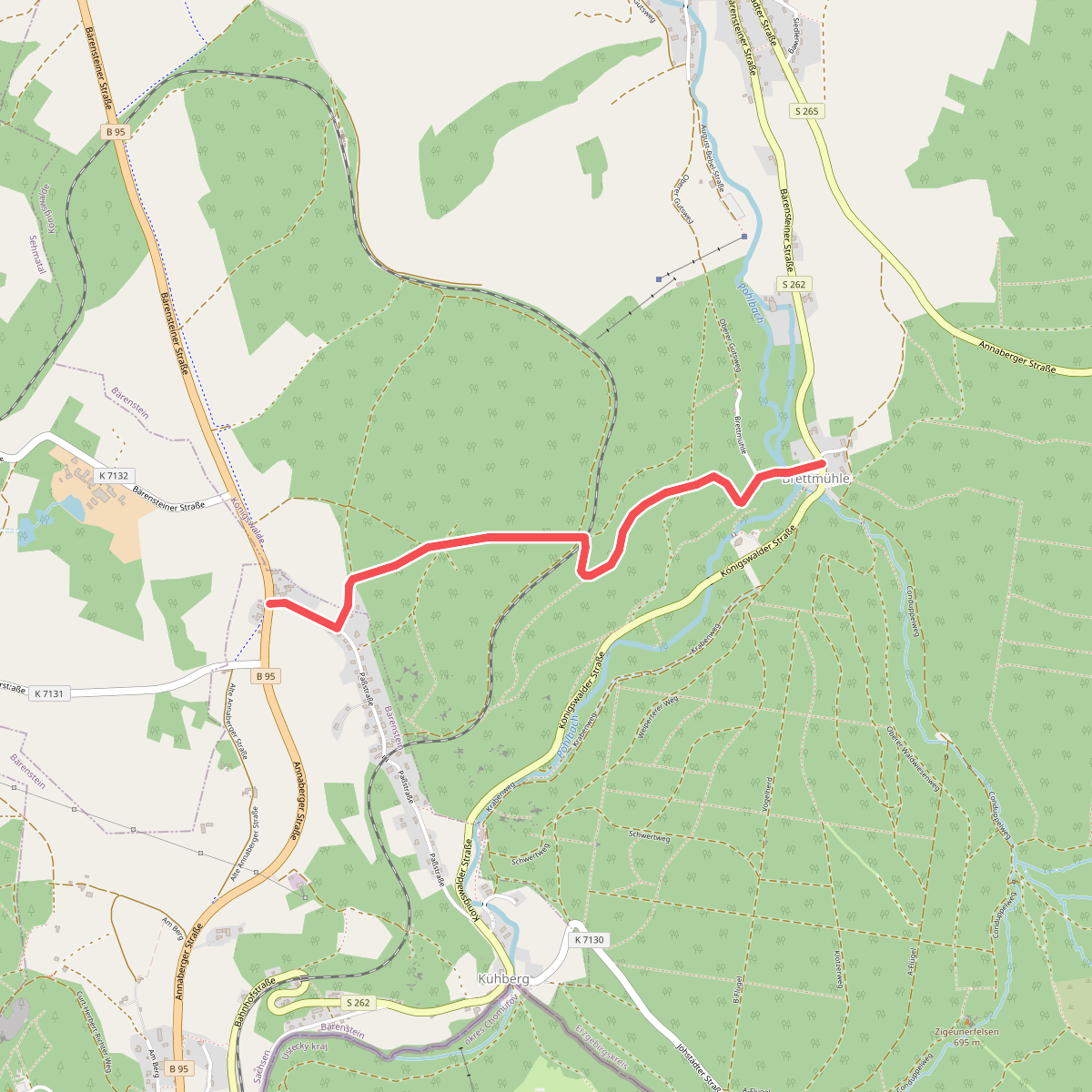 Ww Kühberg B95 - Brettmühle