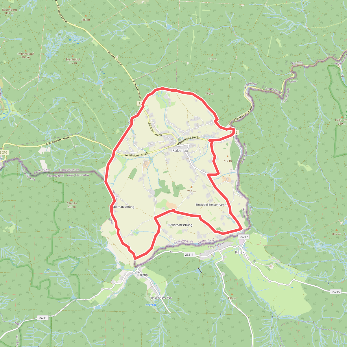 Rund um Rübenau