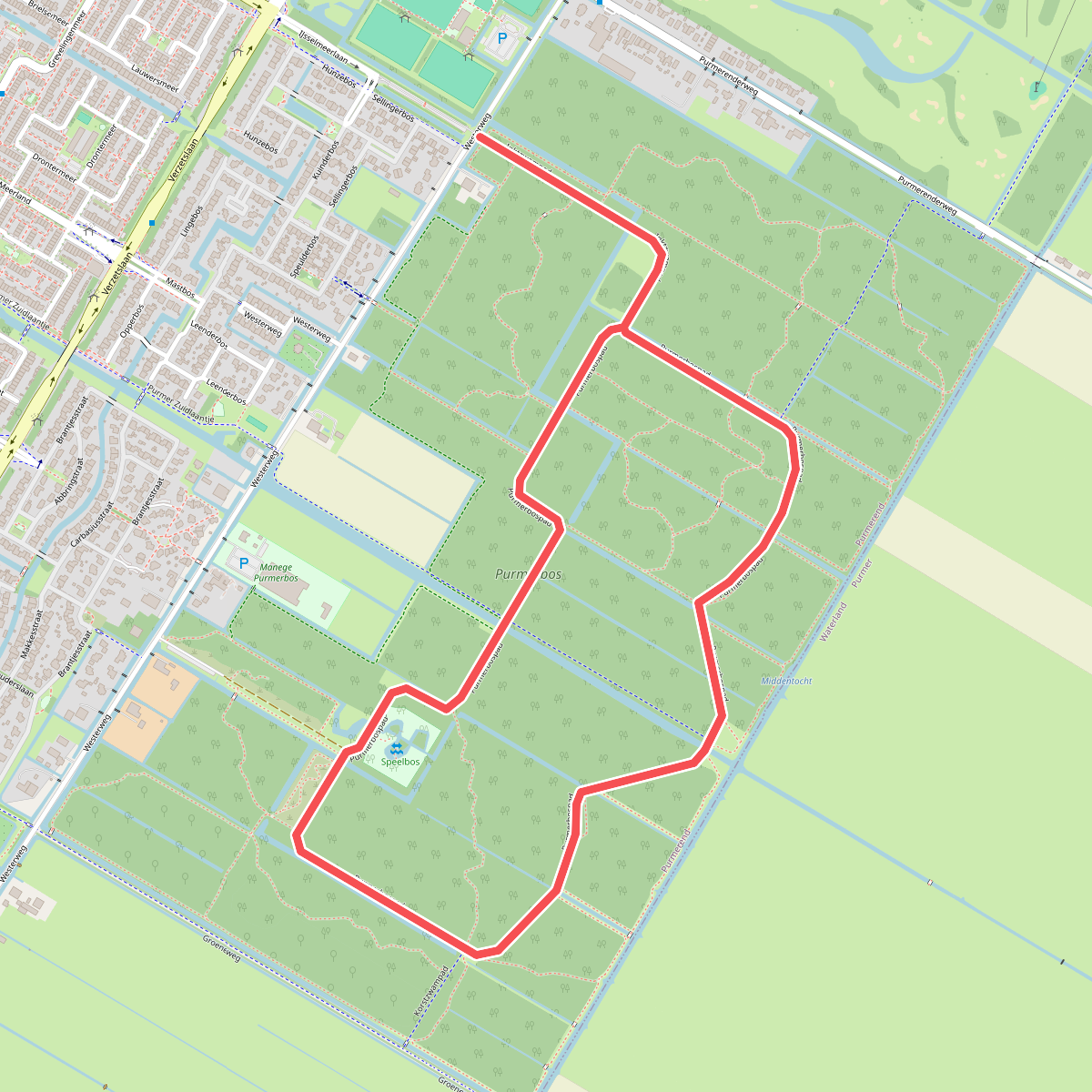 Wandelroute Het Wielproefpad