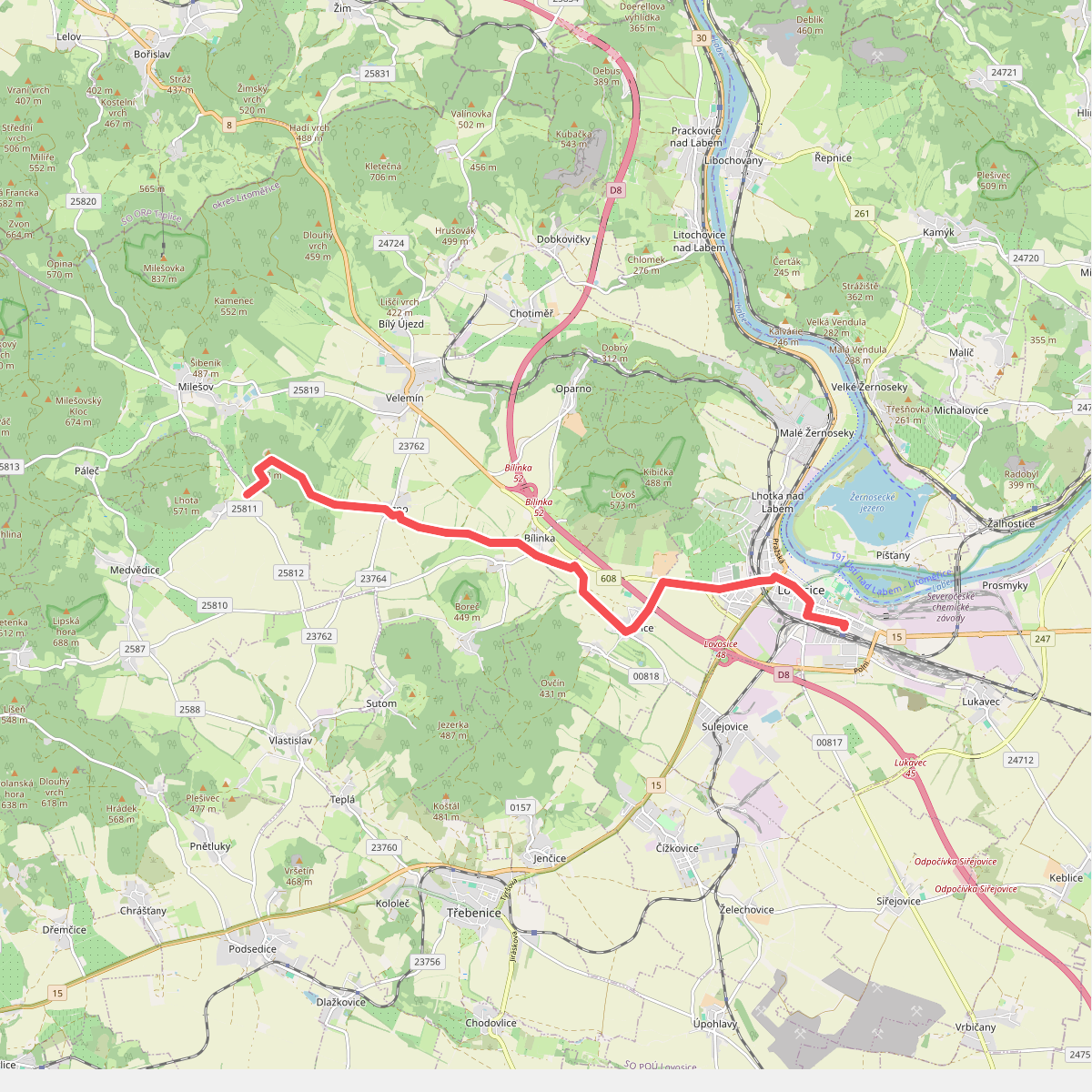 [M] Lovosice - Ostrý