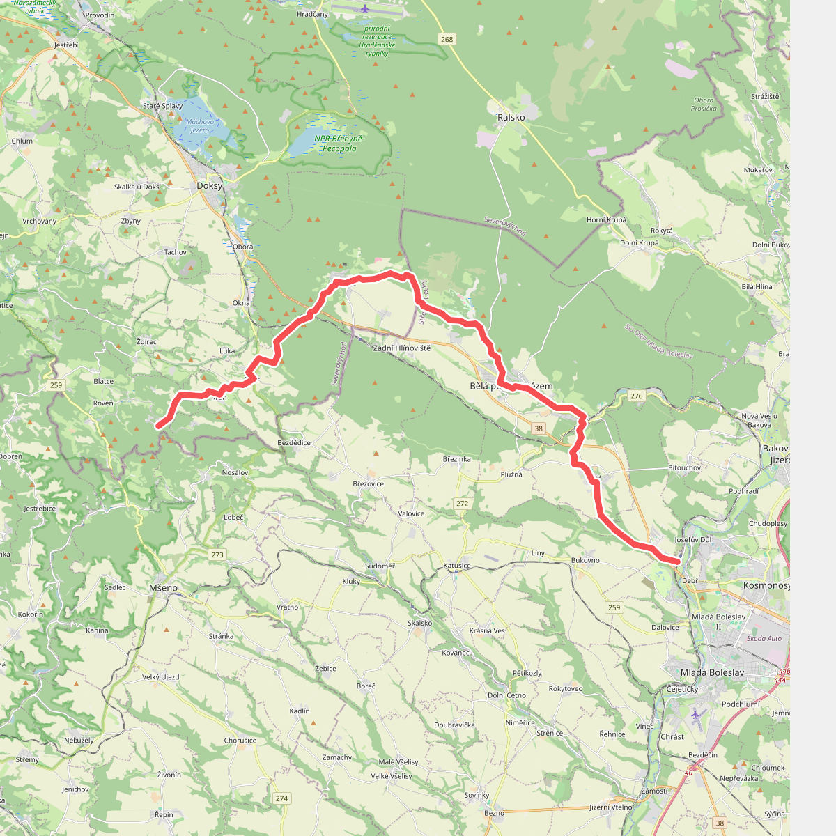 [Č] Debř - Kokořín