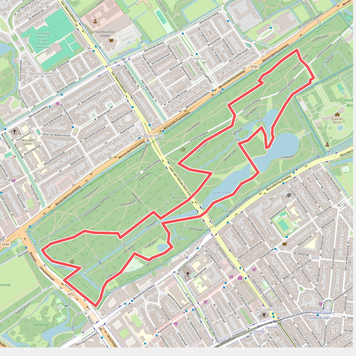 Boswachterspad Haagse Bos
