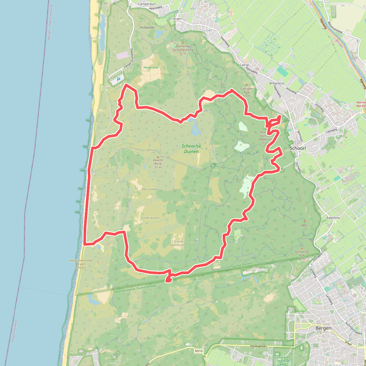 Boswachterspad Stuifduinentocht 