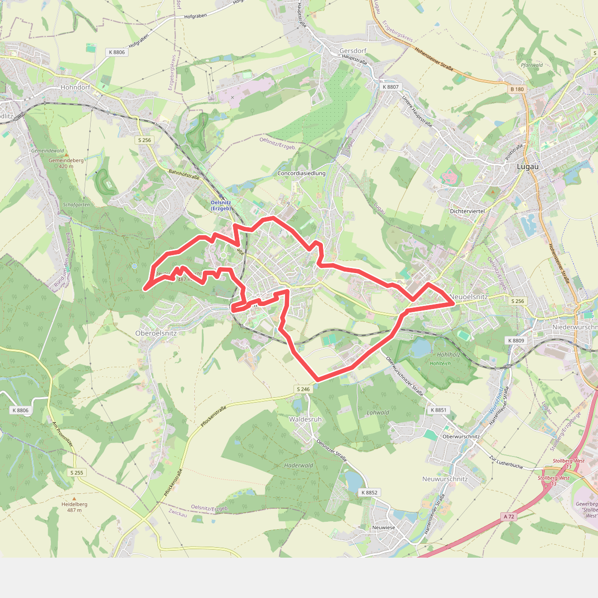 Bergbauweg Oelsnitz