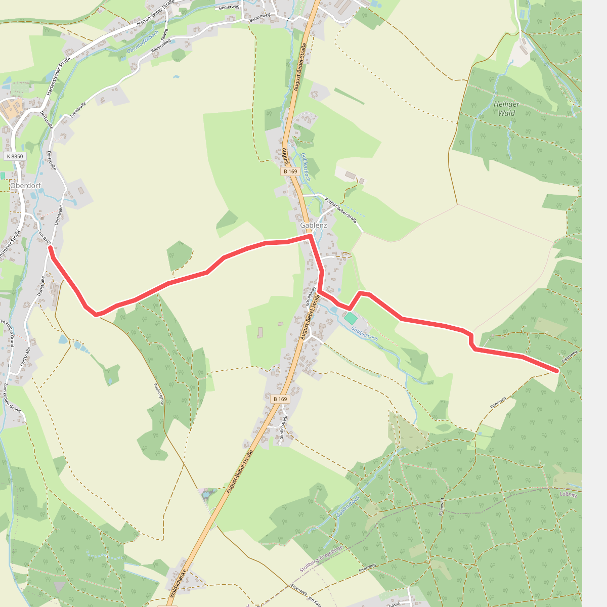 Verbindung Oberdorf-Eisenweg
