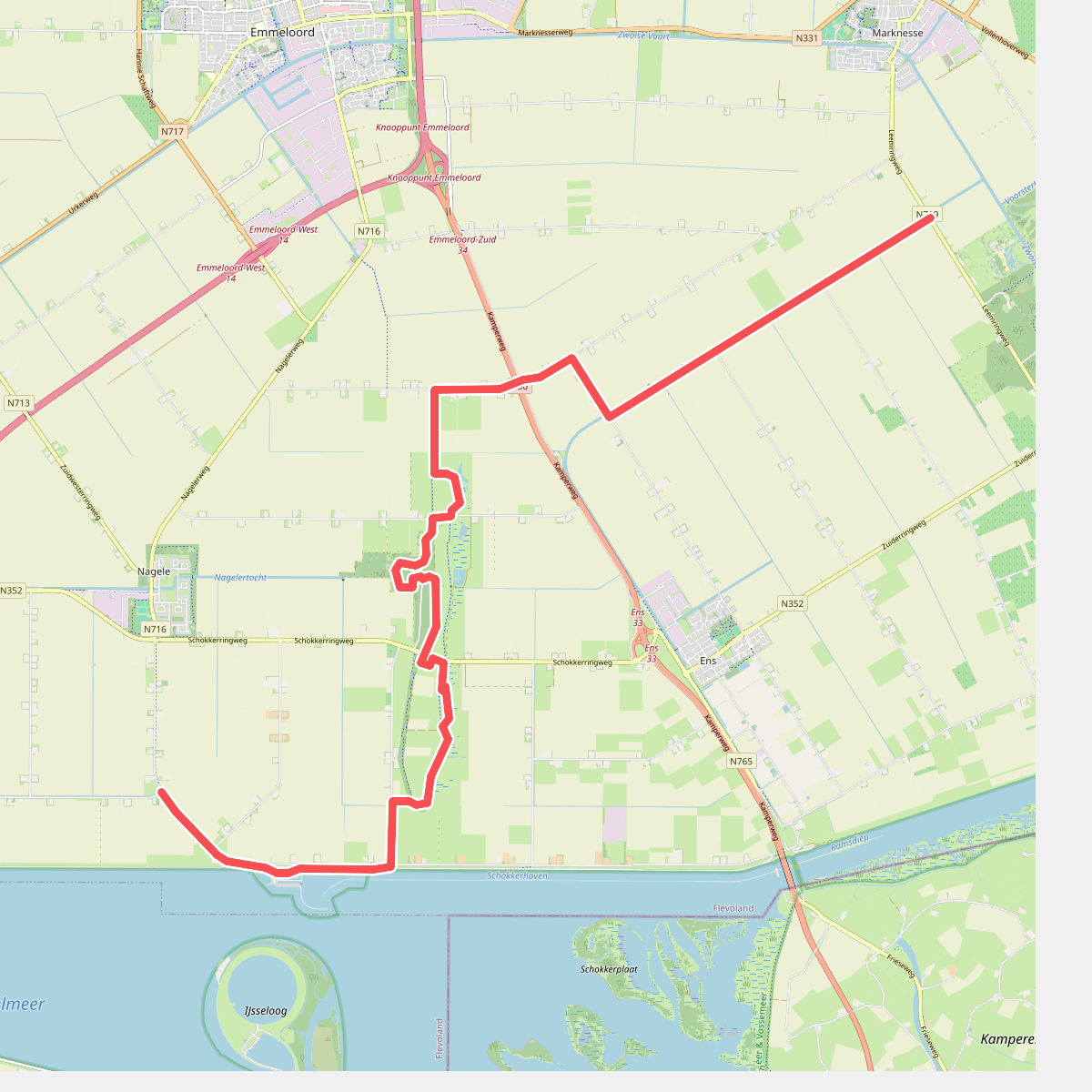 Enservaart - Ketelmeer · Pionierspad etappe 4
