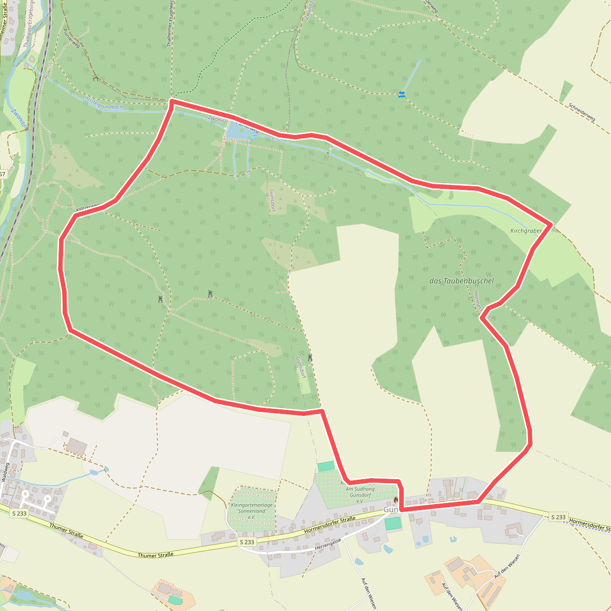 Ww "Rundweg Günsdorf"