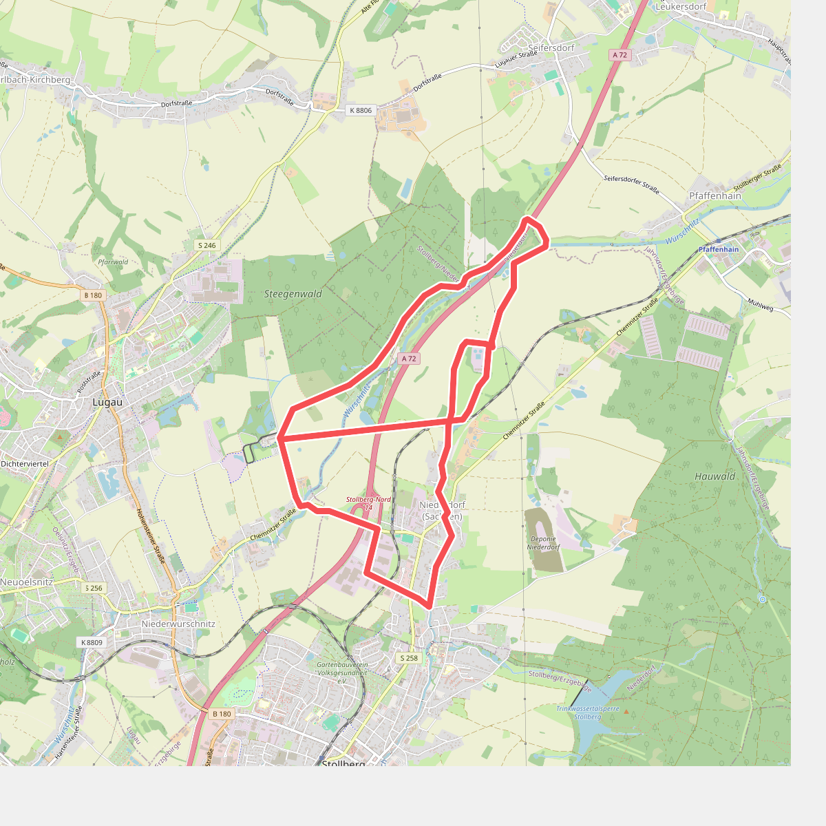 Rundweg Niederdorf-Steegenwald
