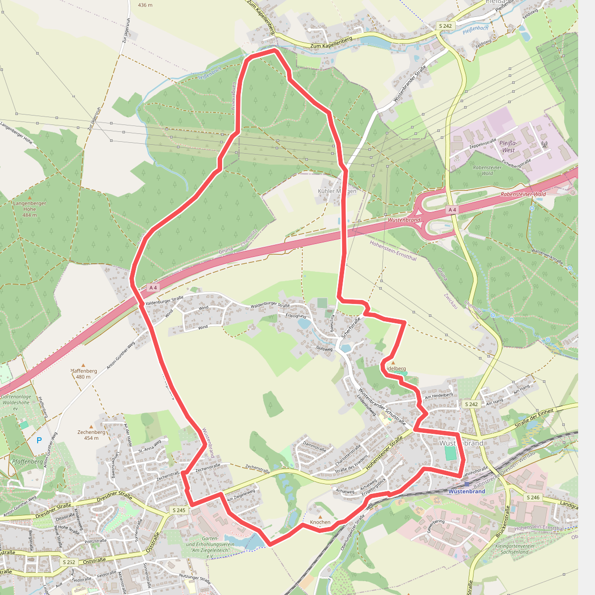 Ww Rundweg Wüstenbrand