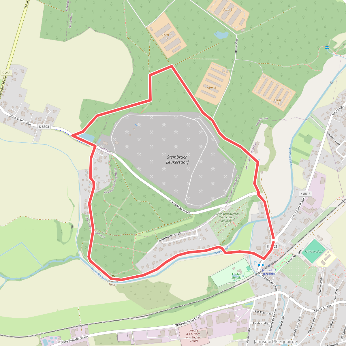 Rundweg Steinbruch