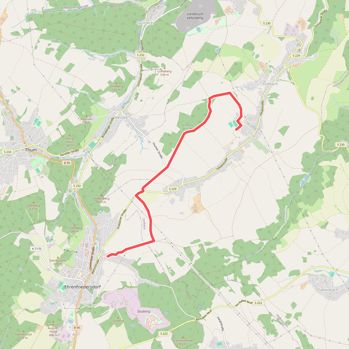 Planetenwanderweg Drebach