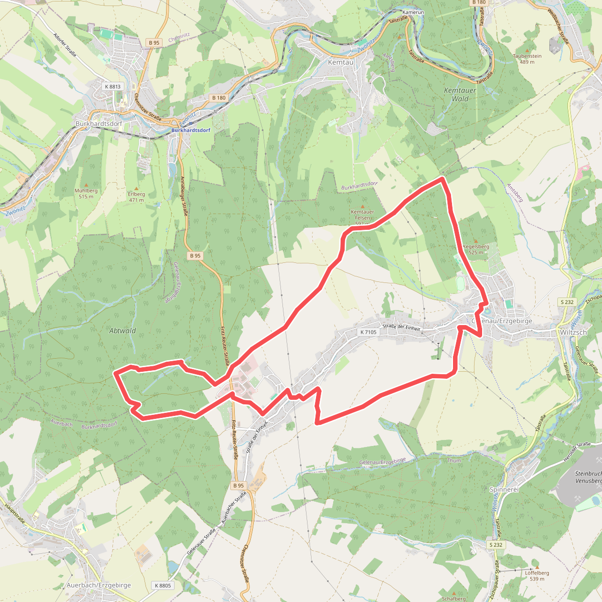 Rund um Gelenau