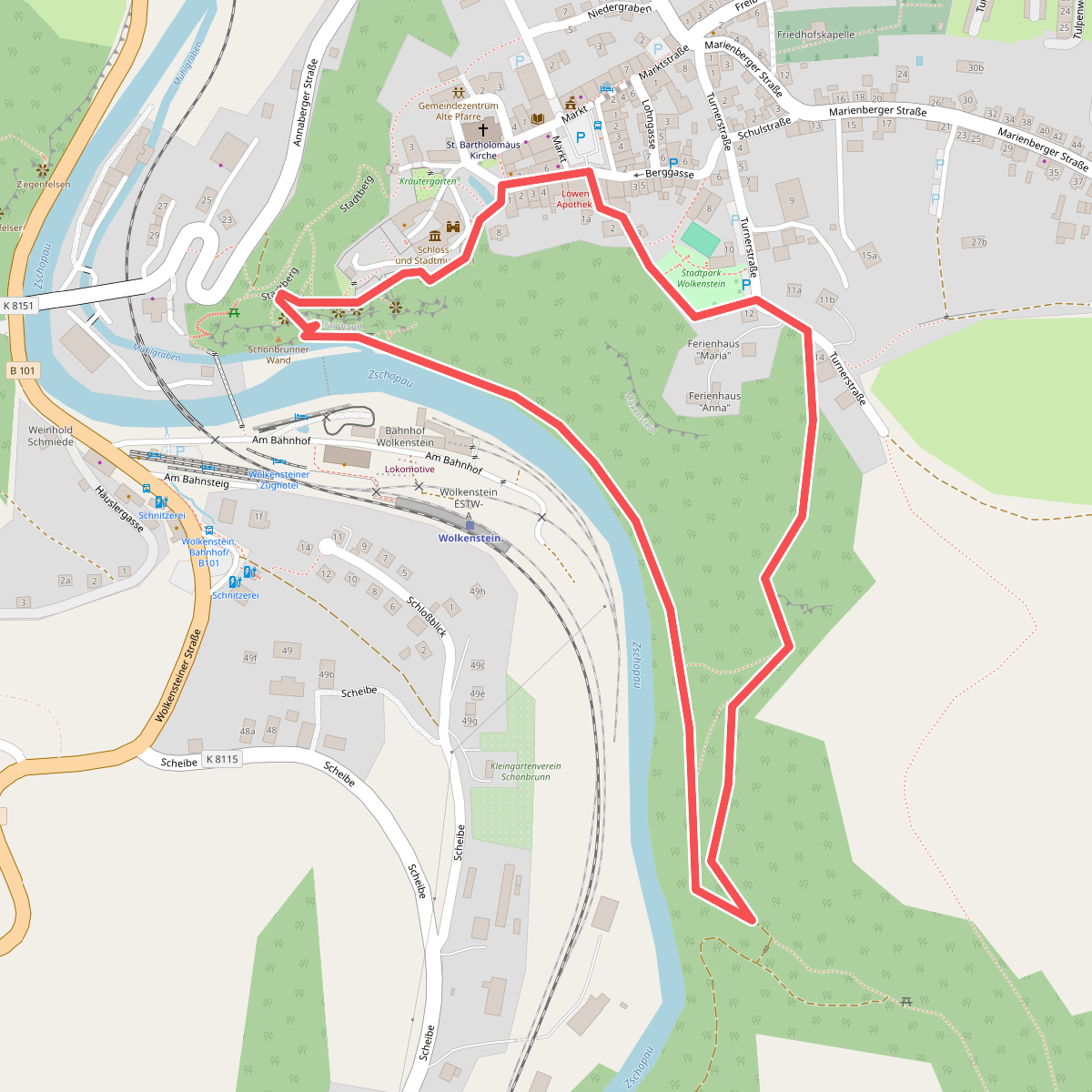 Rundweg Wolfsschlucht