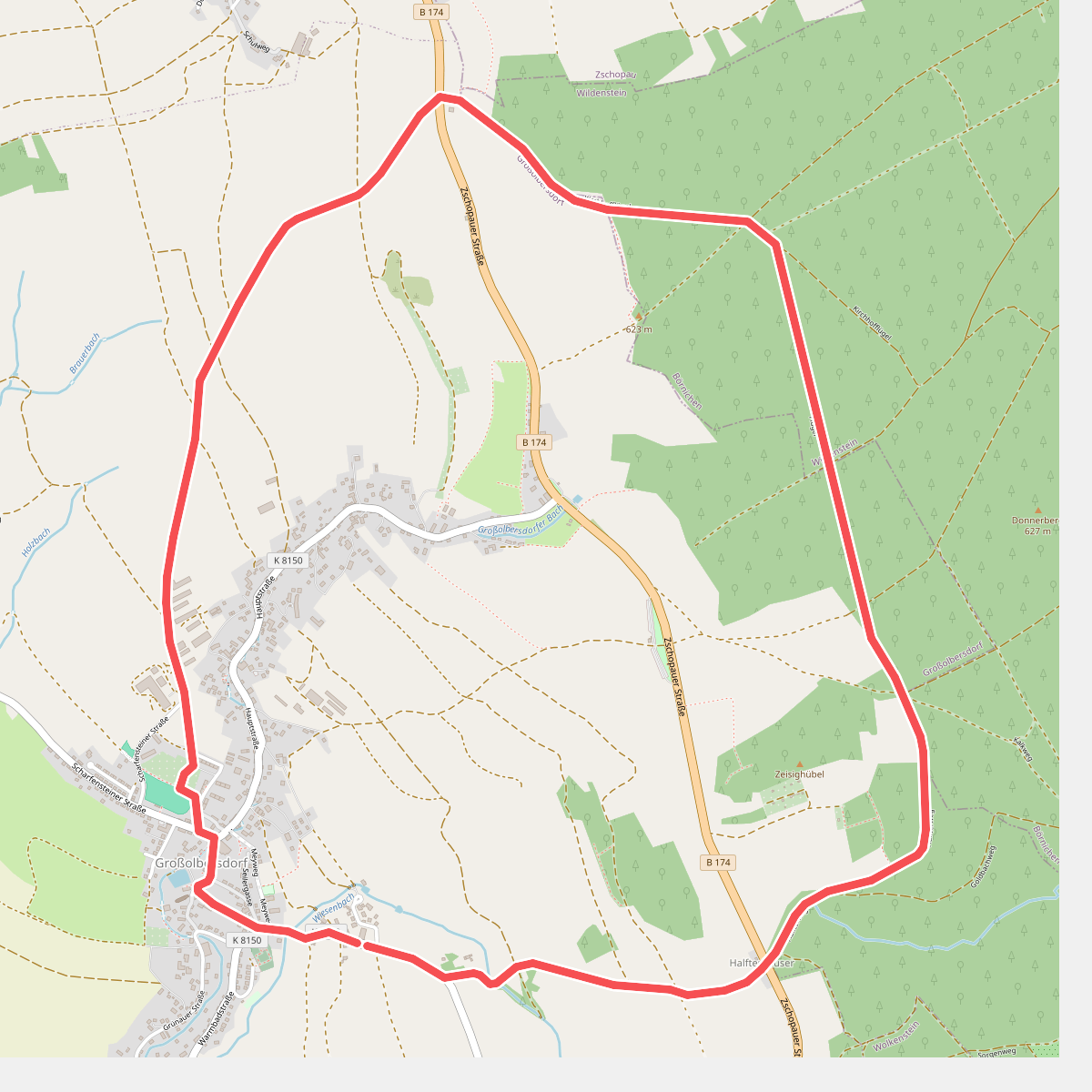 Ww Großer Rundweg Großolbersdorf