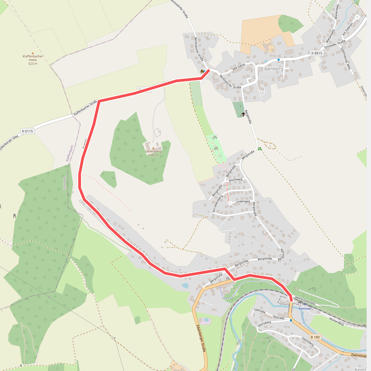 WW grün-Strich Eibenberg
