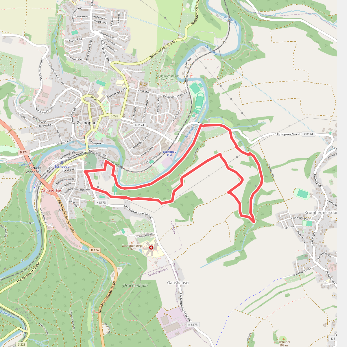 Bergbaulehrpfad Zschopau