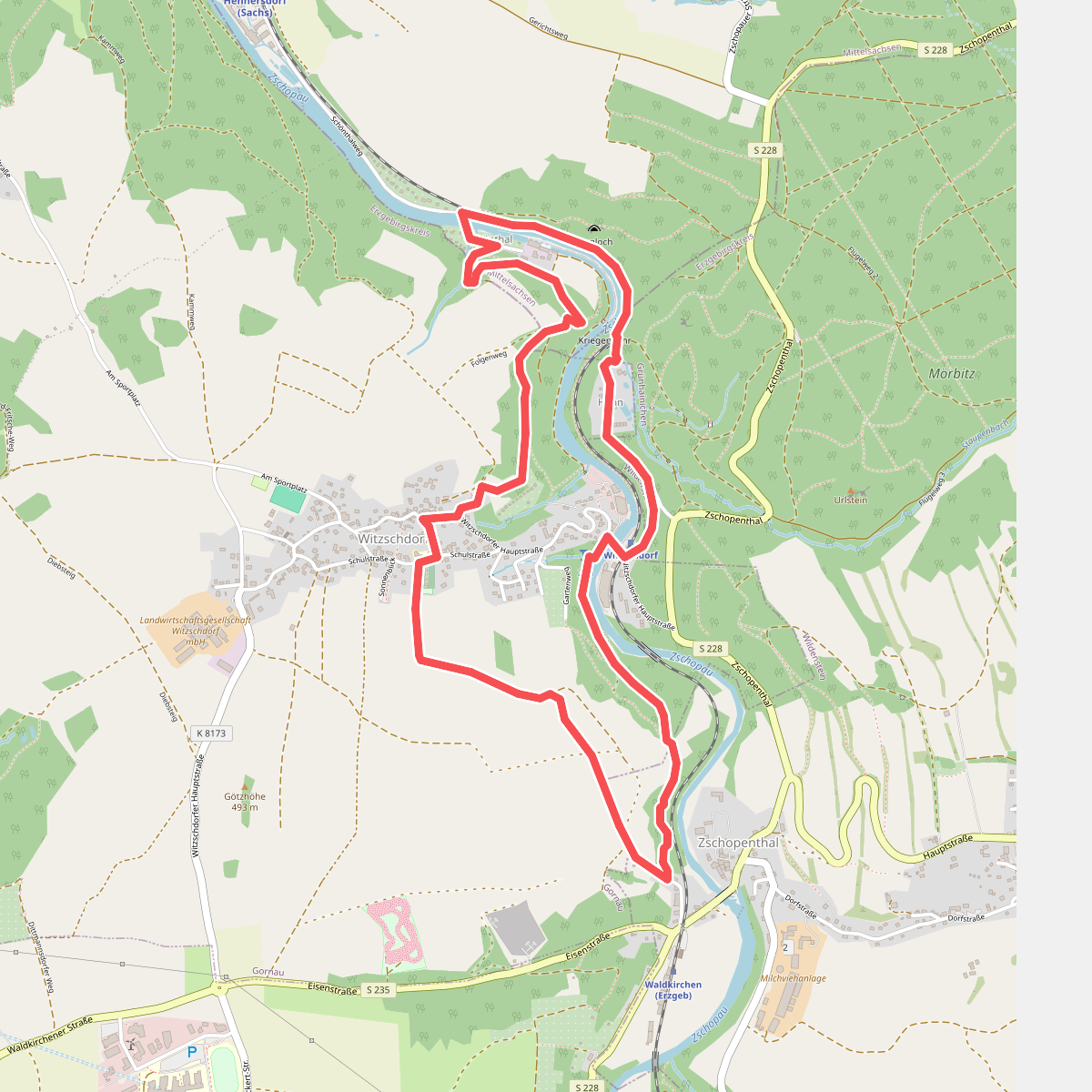 Rundweg Witzschdorf