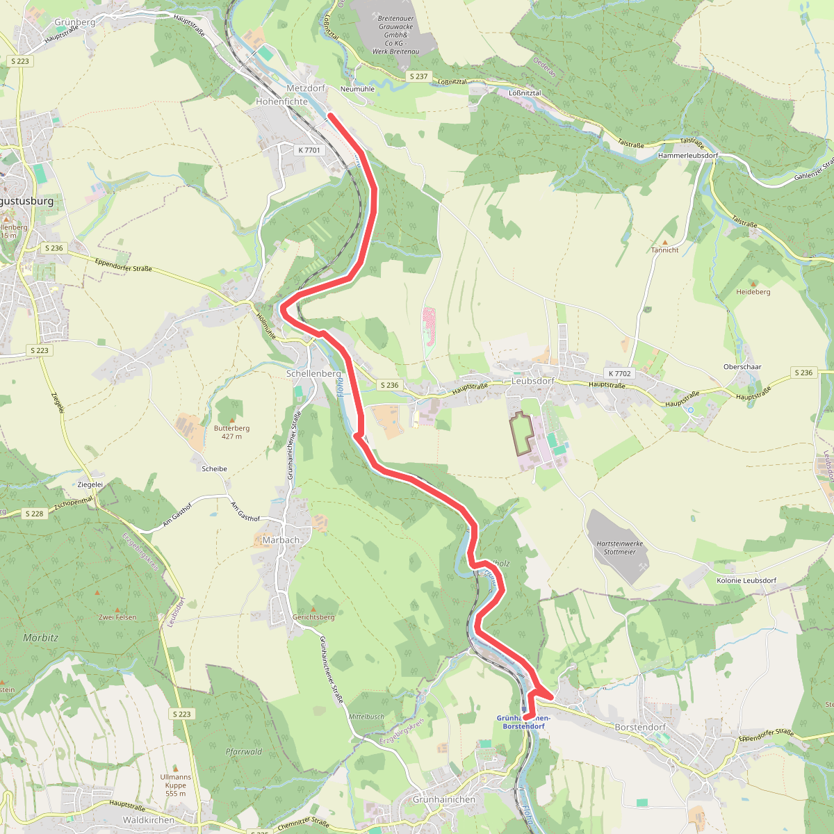 Flöhatal-Wanderweg